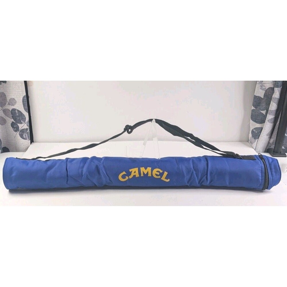 Vintage Camel Joe Camel Pool Cue Case Soft Zippered Carry Case (1990s)